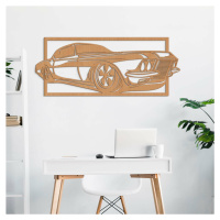 Drevený obraz na stenu - Chevrolet Impala, Buk