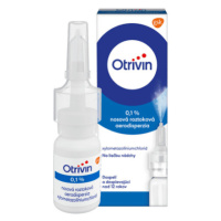 OTRIVIN 0,1 % nosové kvapky na upchatý nos 10 ml