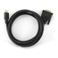 Kabel CABLEXPERT CC-HDMI-DVI-0.5M HDMI-DVI  0,5m, 1.3, M/M stíněný, zlacené kontakty