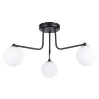 Čierno-biele stropné svietidlo Beam – Nice Lamps