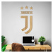 Drevené logo futbalového klubu - Juventus