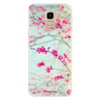 Odolné silikónové puzdro iSaprio - Blossom 01 - Samsung Galaxy J6