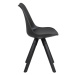 Dkton 23394 Dizajnová stolička Nascha, čierna
