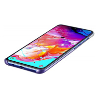 Silikónové puzdro Samsung na Samsung Galaxy A70 LTE A705 EF-AA705CV Gradation Cover fialové