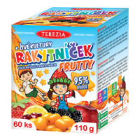 TEREZIA Rakytníček frutty + živé kultúry ovocné želé 60 ks