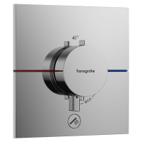 Hansgrohe ShowerSelect Comfort E, termostat pod omietku pre 1 spotrebič a ďalší výtok, chrómová,