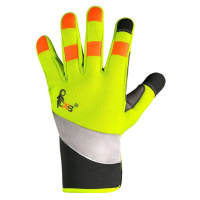 Pracovné rukavice CXS Benson kombinované, reflexné doplnky