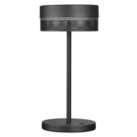 Stolová LED lampa Mesh batéria výška 30 cm čierna