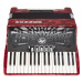 Hohner Bravo III 72 red (SilentKey)