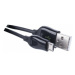 USB kábel 2.0 A/M - micro B/M 1m čierny, Quick Charge (EMOS)
