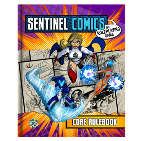 Greater Than Games Sentinel Comics RPG Core Rulebook