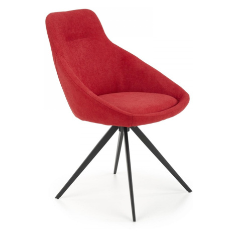 Designová stolička Leny červená Halmar