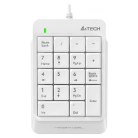 A4tech FK13P FStyler, numerická klávesnica, USB, biela
