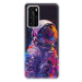 Odolné silikónové puzdro iSaprio - Neon Astronaut - Huawei P40