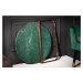LuxD Dizajnový konferenčný stolík Tristen 62 cm mramor zelený