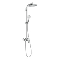 Hansgrohe Crometta S, Showerpipe 240 1jet s pákovou batériou, chróm, HAN-27269000