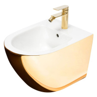 REA - Bidet Carlo Mini zlatá/biela REA-C2288