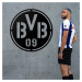 Drevené logo futbalového klubu - BVB, Čierna