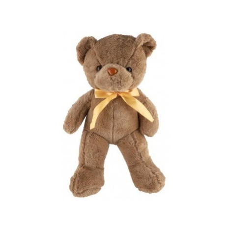 Medveď/Medvedík s mašľou plyš 40cm hnedý Teddies