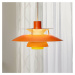 Louis Poulsen PH 5 Mini – závesná lampa, oranžová