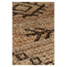 Jutový koberec v prírodnej farbe 80x150 cm Rowen – Flair Rugs