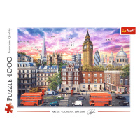 Trefl Puzzle 4000 dielikov Prechádzka po Londýne