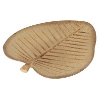 Tácka z lisovaného dreva - lipový list