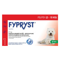 FYPRYST Spot-on pre psov  2-10 kg 0.67 ml 1 pipeta