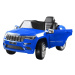 mamido  Detské elektrické autíčko Jeep Grand Cherokee lakované modré