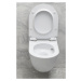 GSI - PURA závesná WC misa, Swirlflush, 36x55cm, biela dual-mat 881509