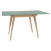 Rozkladací jedálenský stôl so zelenou doskou 65x90 cm Envelope – Ragaba