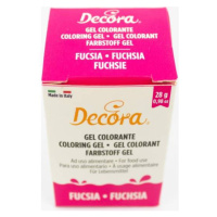 Gélová farba fuchsia 28 g - Decora