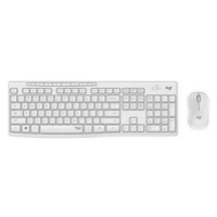 Logitech MK295 tichá bezdrôtová klávesnica a myš (combo) - US - OFF WHITE