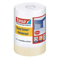 Fólia tesa® Pro Easy Cover® Universal, s páskou, 550 mm, L-33 m, transparentná