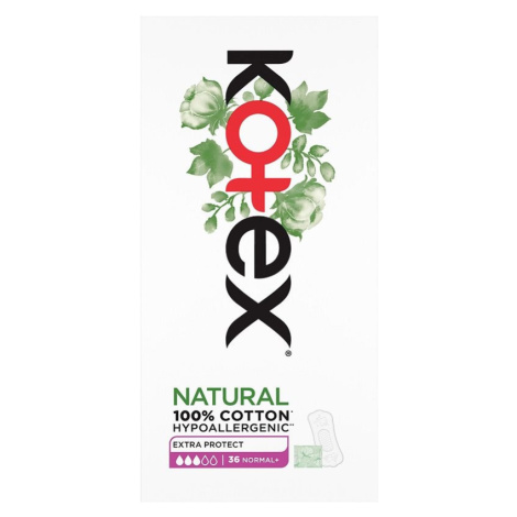 KOTEX ® Liners Natural Normal+ 36 ks