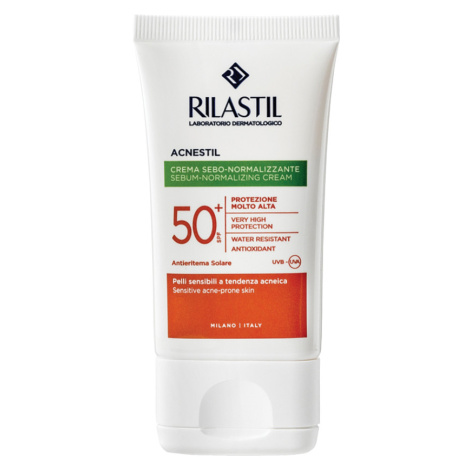 RILASTIL Acnestil Ochranný krém pre problematickú pleť SPF 50+ 40 ml ​