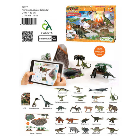 Adventný kalendár-dinosauri MAC TOYS