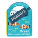 Interaktívna hračka Colour changing bath book Ocean – Rex London