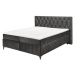 Sconto Posteľ boxspring PEMBROKE 8 espresso, 180x200 cm