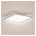 Lindby LED panel Enhife, biely, 29,5 x 29,5 cm, hliník