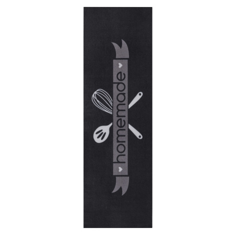 Behúň Cook & Clean 105732 Black White Grey Rozmery kobercov: 50x150