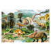 Dino Život dinosaurov Puzzle 100 XL dielikov
