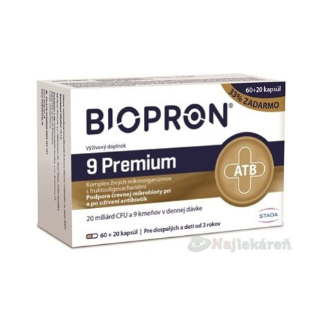 STADA Biopron 9 Premium 60+20 ks