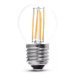 Žiarovka LED Filament E27 4W, 6400K, 400lm, G45 VT-1980 (V-TAC)