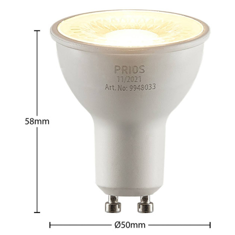 LED reflektor GU10 8 W 2 700 K 60° PRIOS