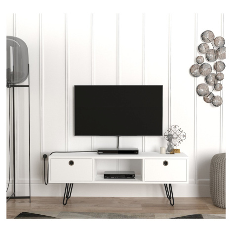 TV stolek MODA 120 cm bílý Kalune Design