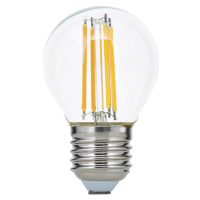 LED žiarovka E27 G45 4,5W filament číra stmieva