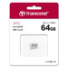 TRANSCEND MicroSDXC karta 64GB 300S, UHS-I U1 + adaptér