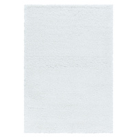 Kusový koberec Fluffy Shaggy 3500 white - 140x200 cm Ayyildiz koberce