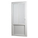 SKLADOVE-OKNA.sk - Vedľajšie vchodové dvere PREMIUM, ľavé - 980 x 2080 mm, biela